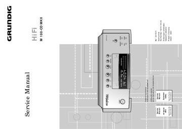 Grundig-M100 CD ;Mk2-1997.CD preview